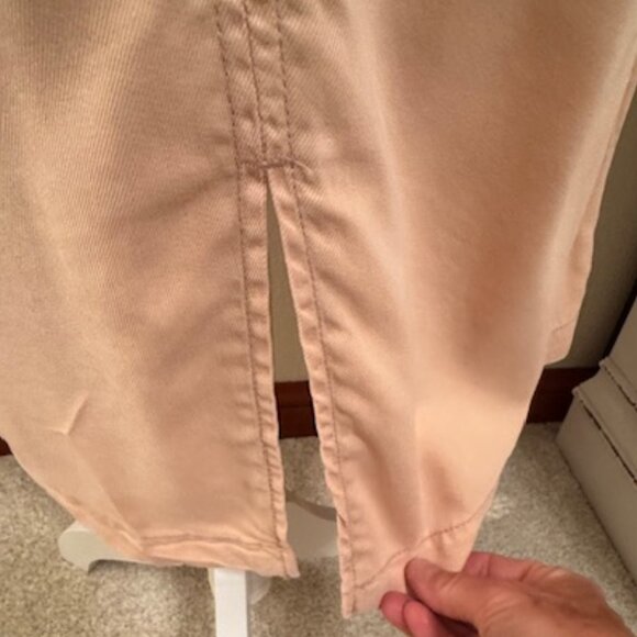 Max Jeans Drawcord Duster Jacket, Baby Pink - Women's Medium - Picture 11 of 13